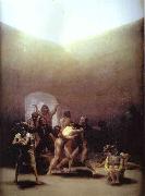 Francisco Jose de Goya Yard of Madhouse oil painting picture wholesale
